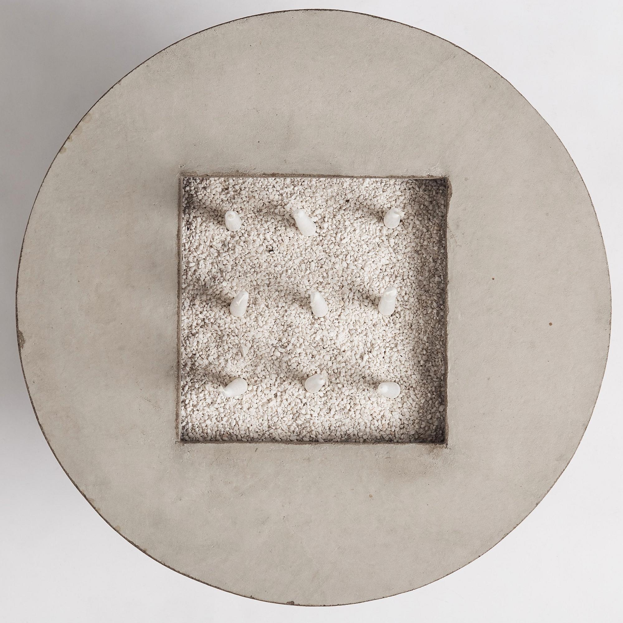 Jonas Bohlin, a 'Concrete Jungle' table, ed. 27/100, Källemo, post 2007.