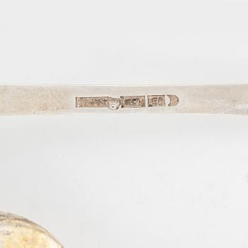 46 pcs silver cutlery, Finland, including mark of Kultakeskus Oy, Hämeenlinna 1963.