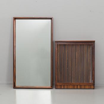HALLMÖBEL,  2 delar, 1960-tal.