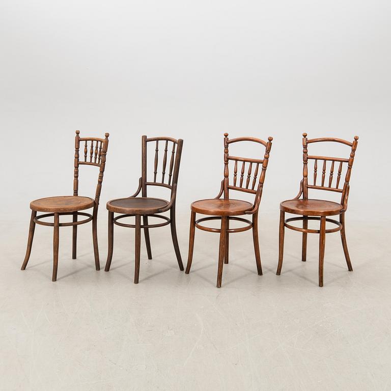 Chairs 4 pcs early 20th century.