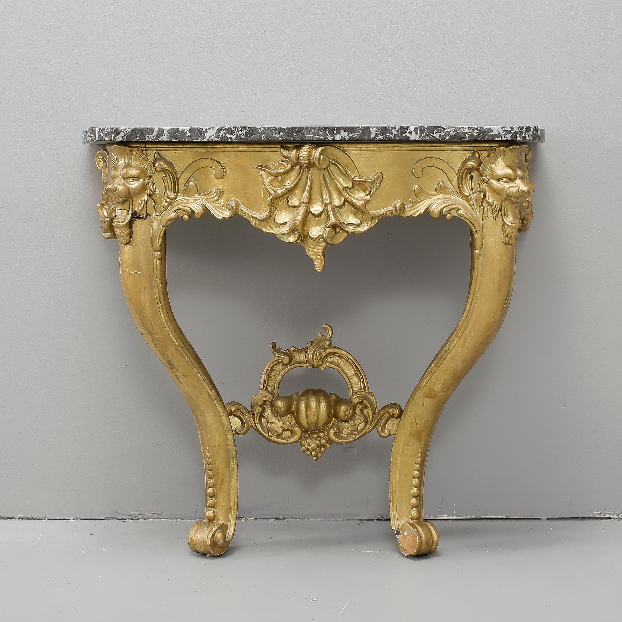 KONSOLBORD, nyrokoko, 1800-tal.