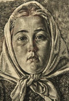 EDUARD WIIRALT, etsning, sign och dat Vernis-mou 1942.