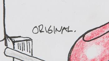 Jope Ruonansuu, Karikatyr av Vesa-Matti Loiri.