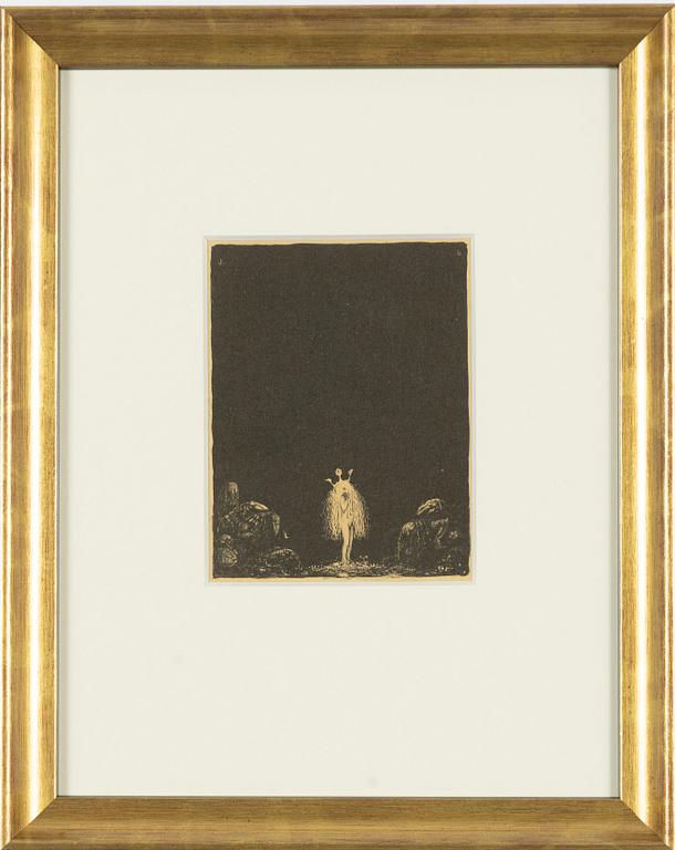 John Bauer, "Den lilla prinsessan och trollen".