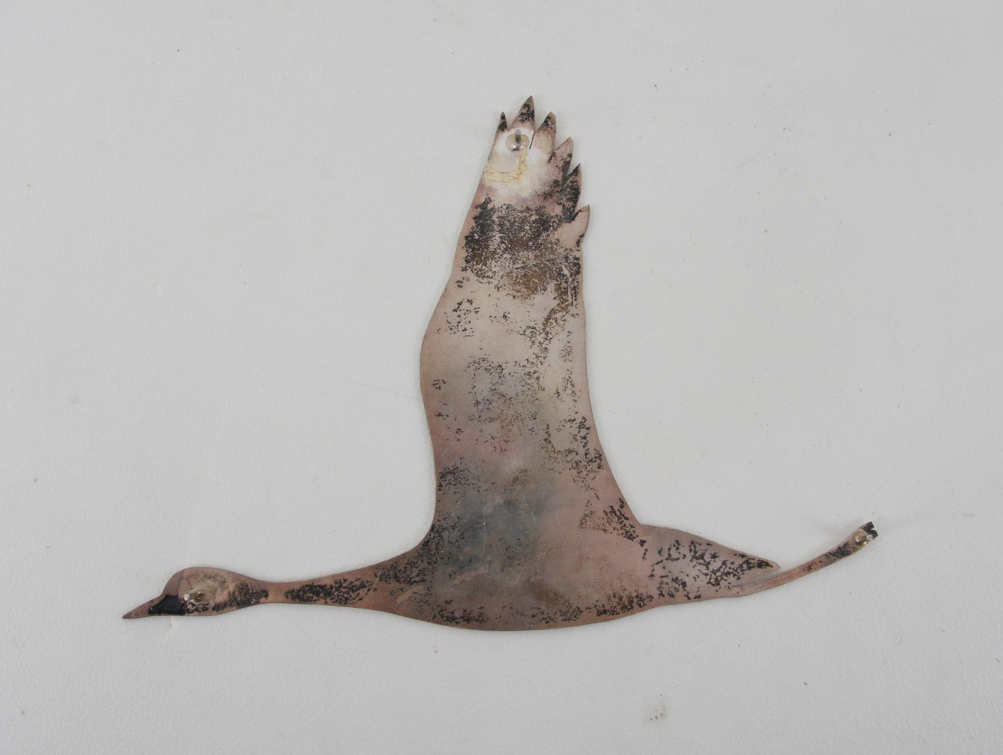 VÄGGSKULPTUR, sterlingsilver, Elon Arenhill.