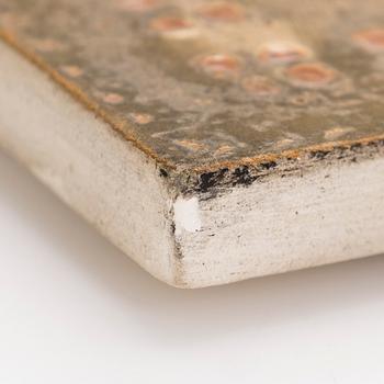 Rut Bryk, relief, stoneware, signed BRYK.