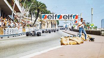 Kenneth Olausson, "Ronnie Peterson in F3, Monaco, 1969.".
