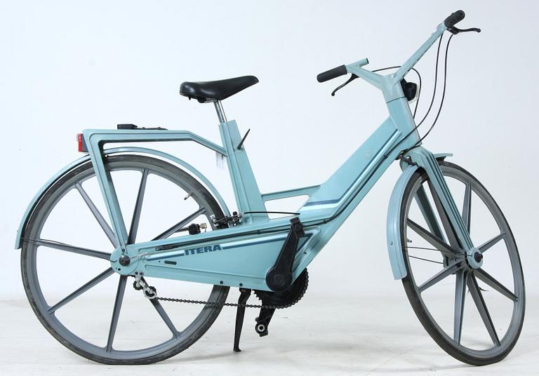 CYKEL, "Itera", Heva AB/Vilhelmina Plast AB. Modellen lanserad 1982.