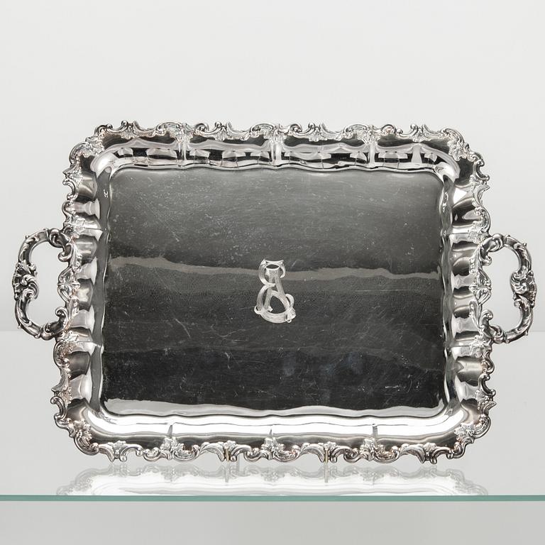 BRICKA, silver, Kultakeskus Tavastehus 1969. Vikt 1685 g.