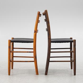 Gunnar Asplund, Stolar, ett par, Gemla, ritade för Stockholmsutställningen 1930.