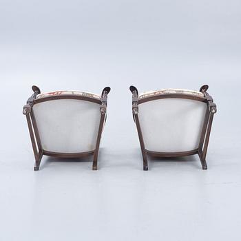 A pair of chairs, JIO Möbler, late 20th Century.