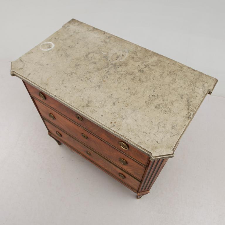 BYRÅ, sengustaviansk, 1700-talets slut.