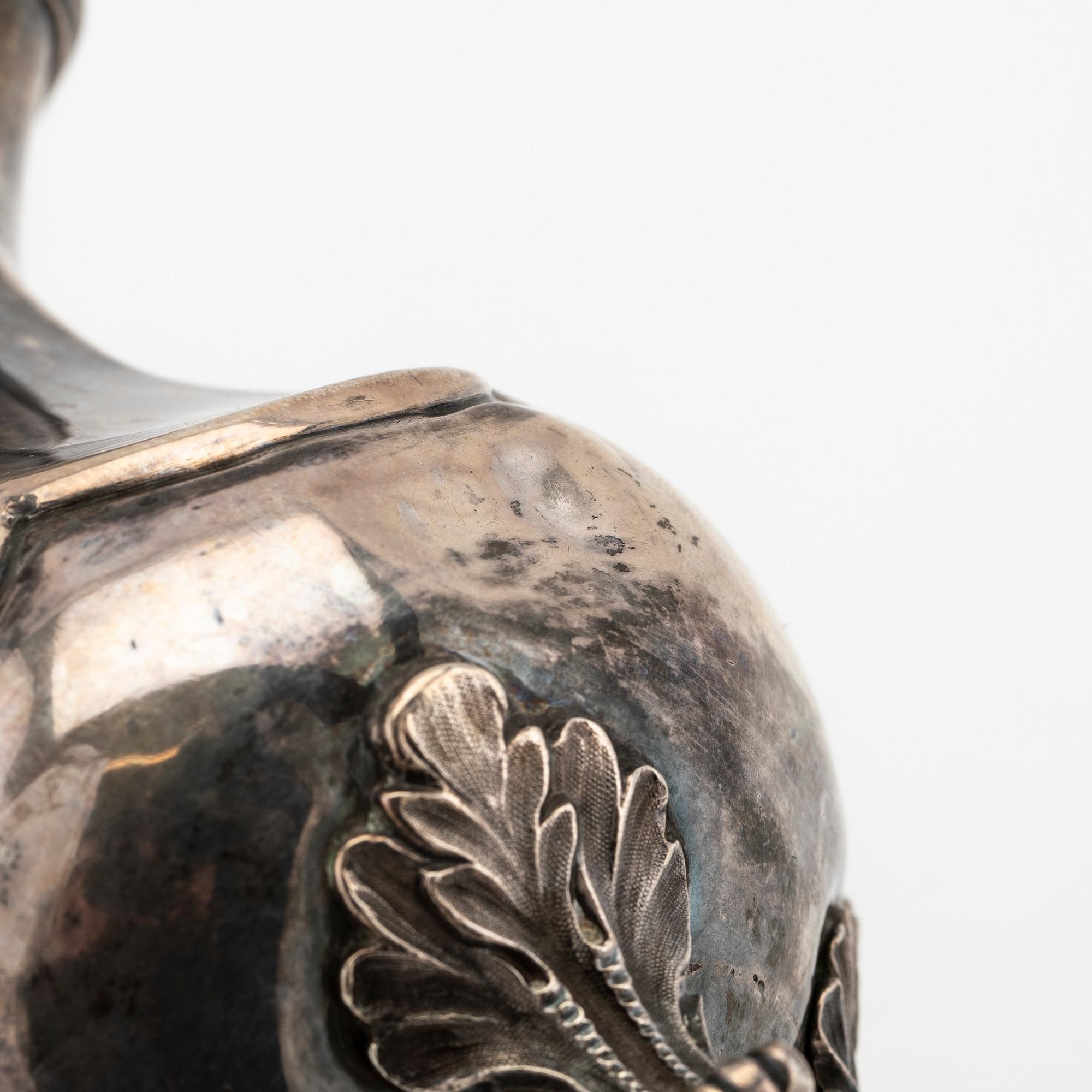 Kanna, silver, G.T.F., Stockholm, 1856.