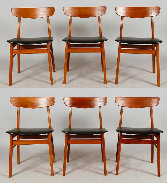 STOLAR, 6 st, 1950-tal, Danmark.