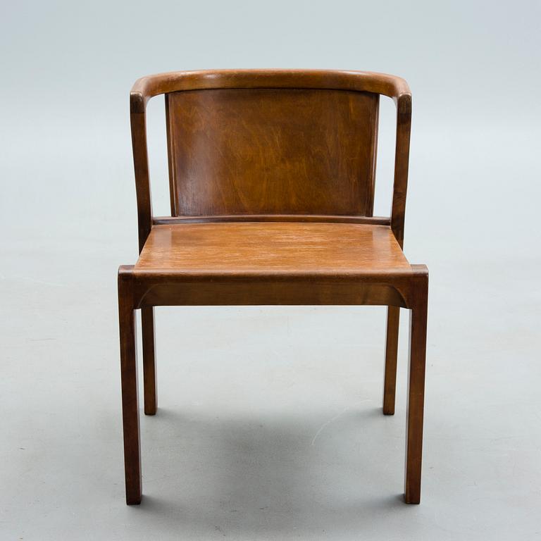 ALVAR AALTO, desk nr 501 and chair nr 2. 1930.