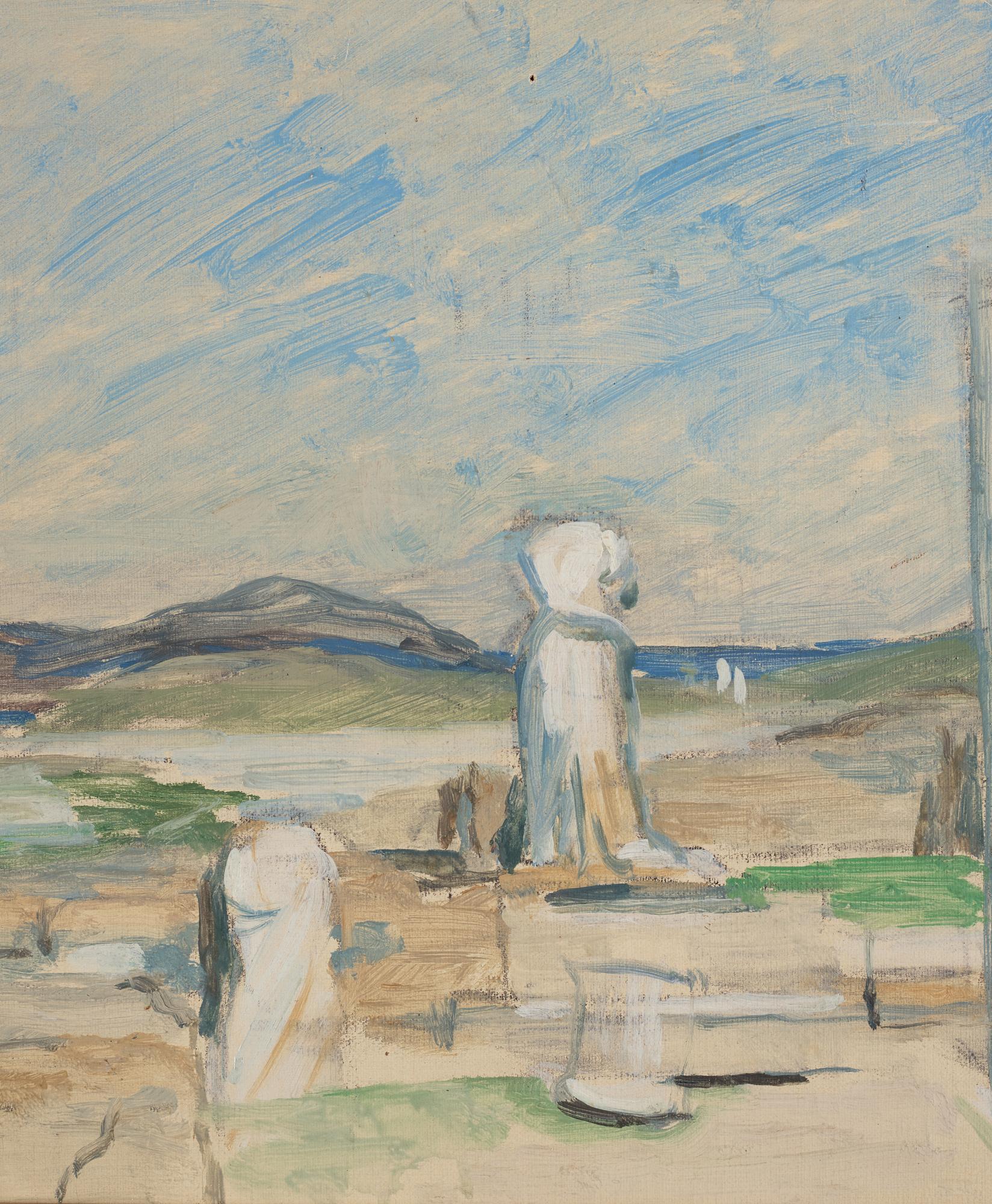 HUGO ZUHR, oil on canvas, signed and dated 1938 on verso.