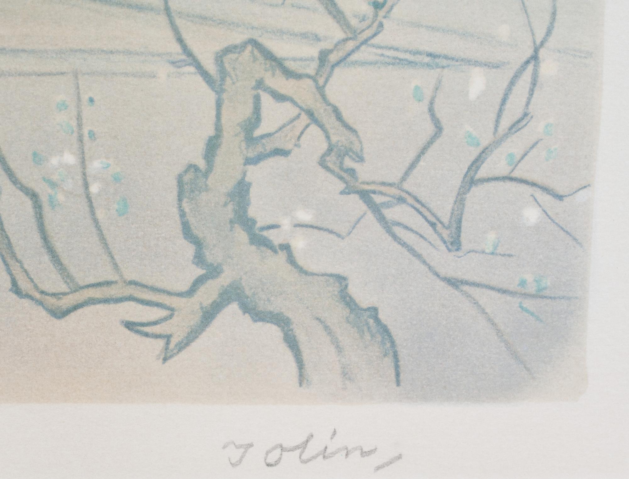 EINAR JOLIN, färglitografi, signerad och numrerad 57/360.