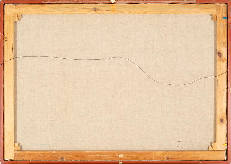 JAN DAHLQVIST, oil on canvas, signed and dated 1979-82.