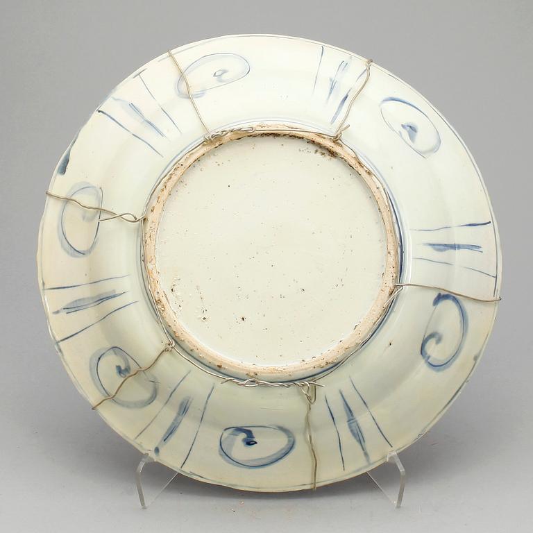 FAT, kraakporslin. Ming dynastin, Wanli (1572-1620).