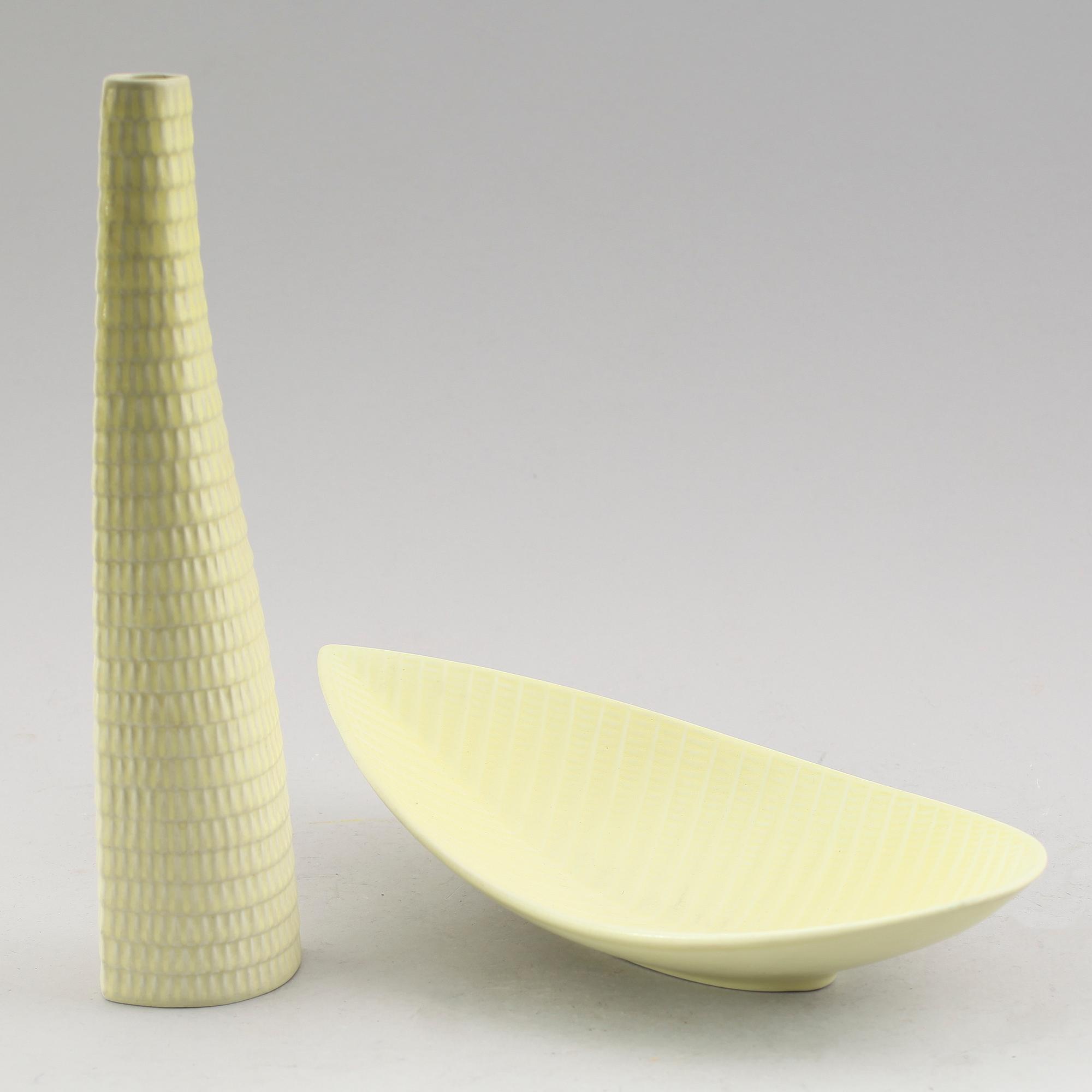 SKÅL OCH VAS, stengods, Reptil, Stig Lindberg, Gustavsberg.