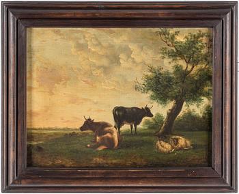 OKÄND KONSTNÄR, olja på duk, England, ej signerad, 1800-tal.