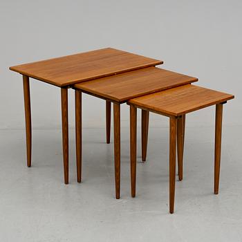SATSBORD, 3 delar, 1950-/60-tal.