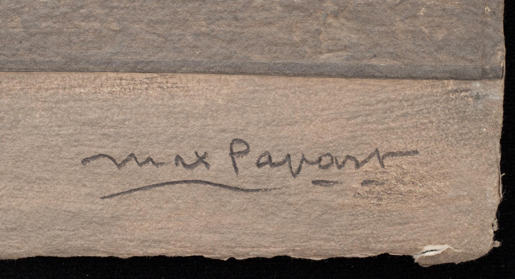 MAX PAPART, carborundum. Signerad och numrerad VII/XV.