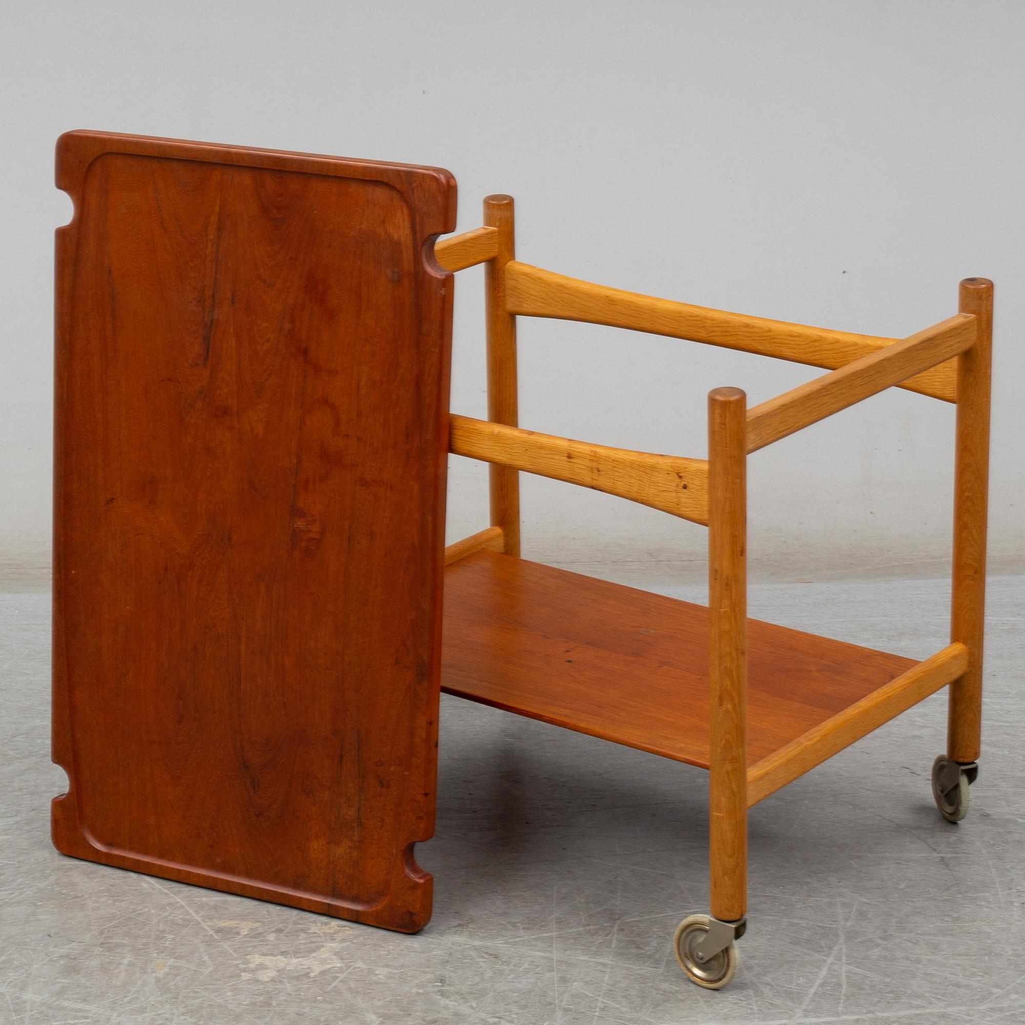 HANS J WEGNER, tevagn, Andreas Tuck, Odense, Danmark 1950-/1960-tal.