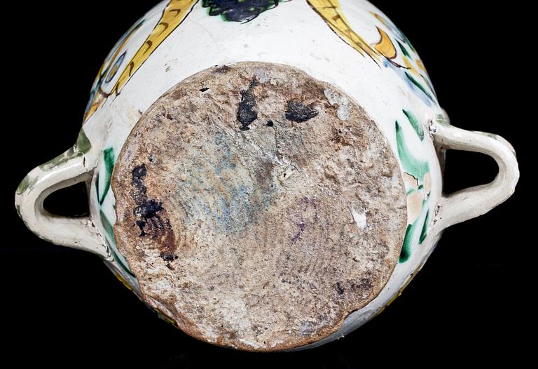 PILGRIMSKRUS, fajans, Frankrike, 1700-tal.