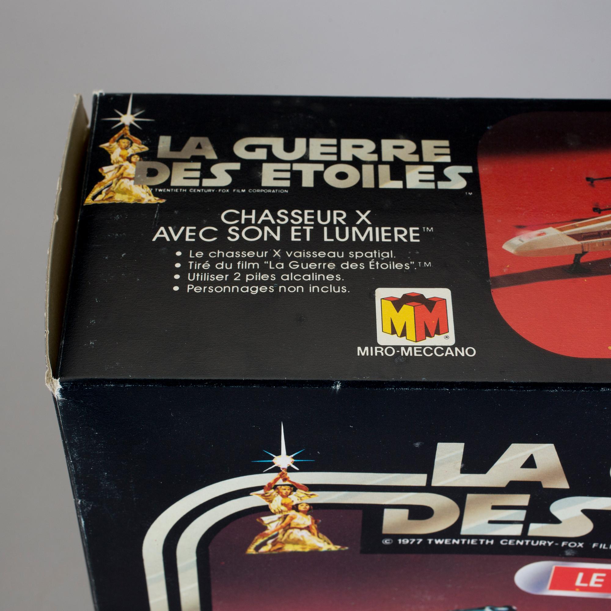 STAR WARS, X-Wing fighter i förpackning, Miro-Meccano, 1978.