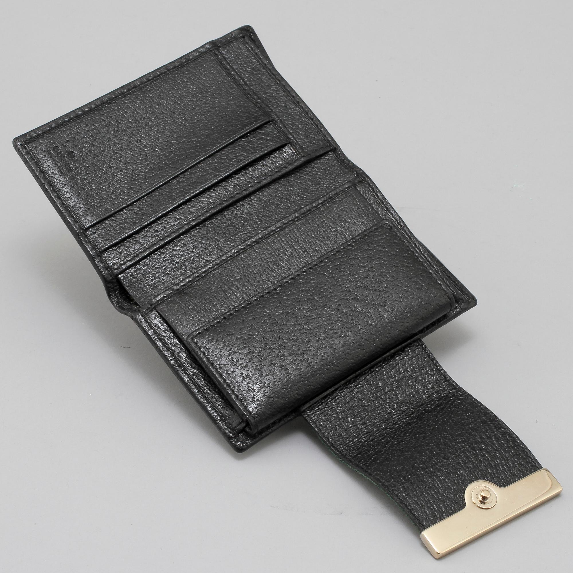 PLÅNBOK, Gucci, "continental wallet", 2000-tal.