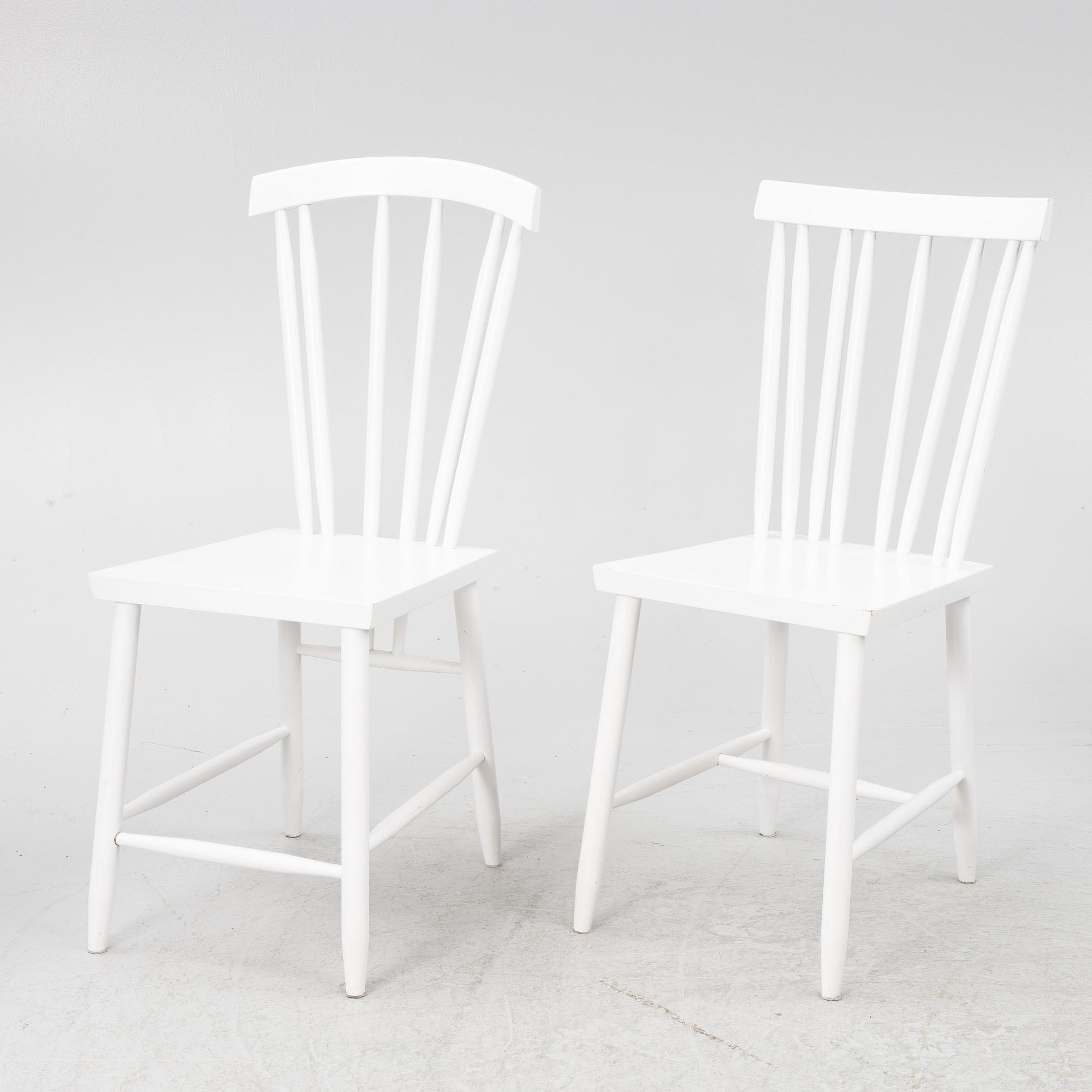 Lina Nordqvist, stolar, 6 st, "Family chair", Design House Stockholm.