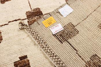 A modern design Moroccan carpet, a. 280 x 202 cm.