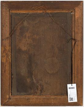 Okänd konstnär, 1800-tal, Kvinna med pärlörhängen.