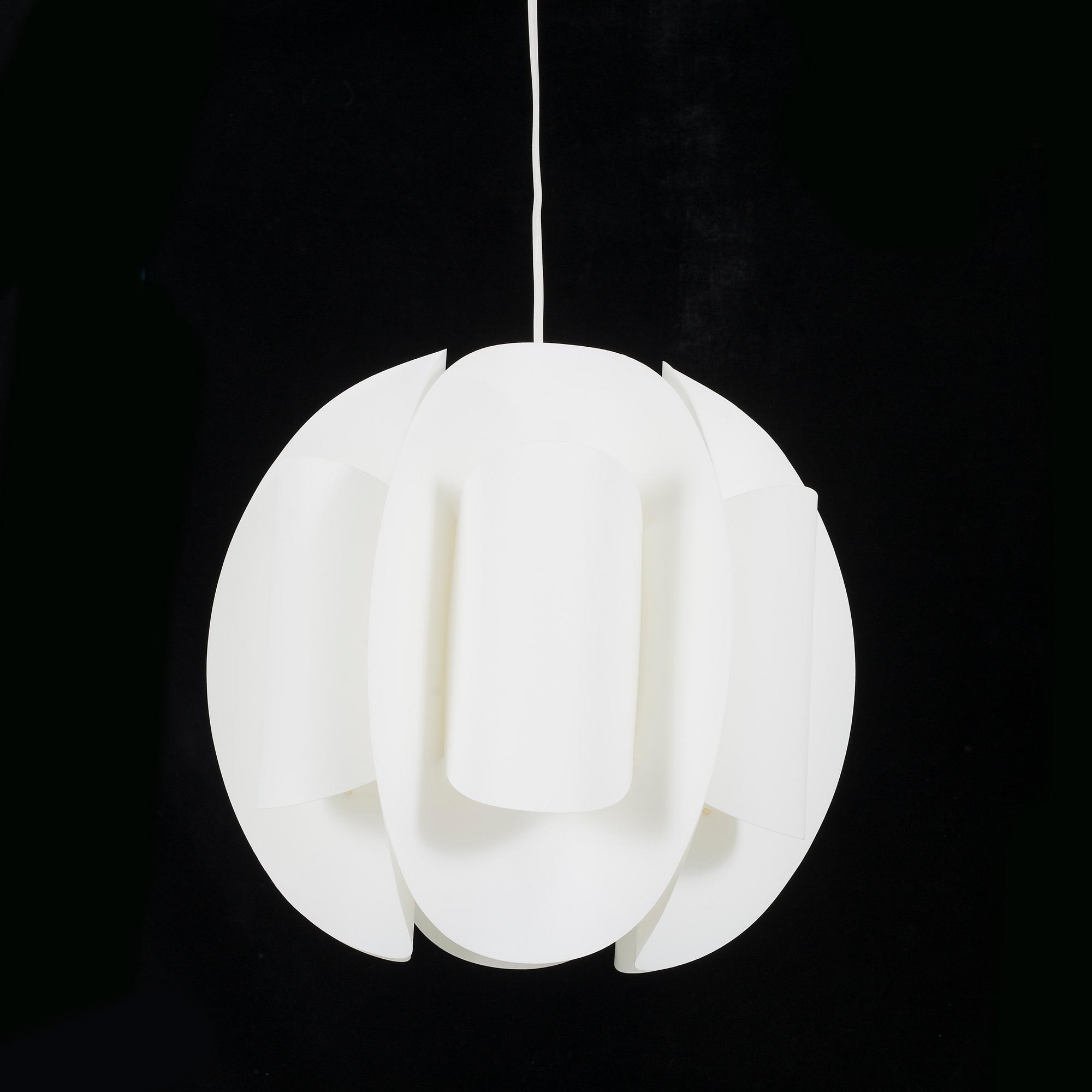 A 1960/70s Maxi Circle ceiling lamp, Denmark.