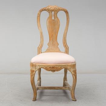 STOL, rokoko, stockholmsarbete, 1700-talets andra hälft.