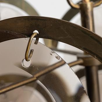 Ceiling lamp, Italy, second half of the 20th century.