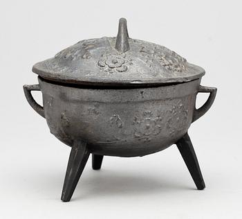 GRYTA, gjutjärn, empire, Sverige, 1844.