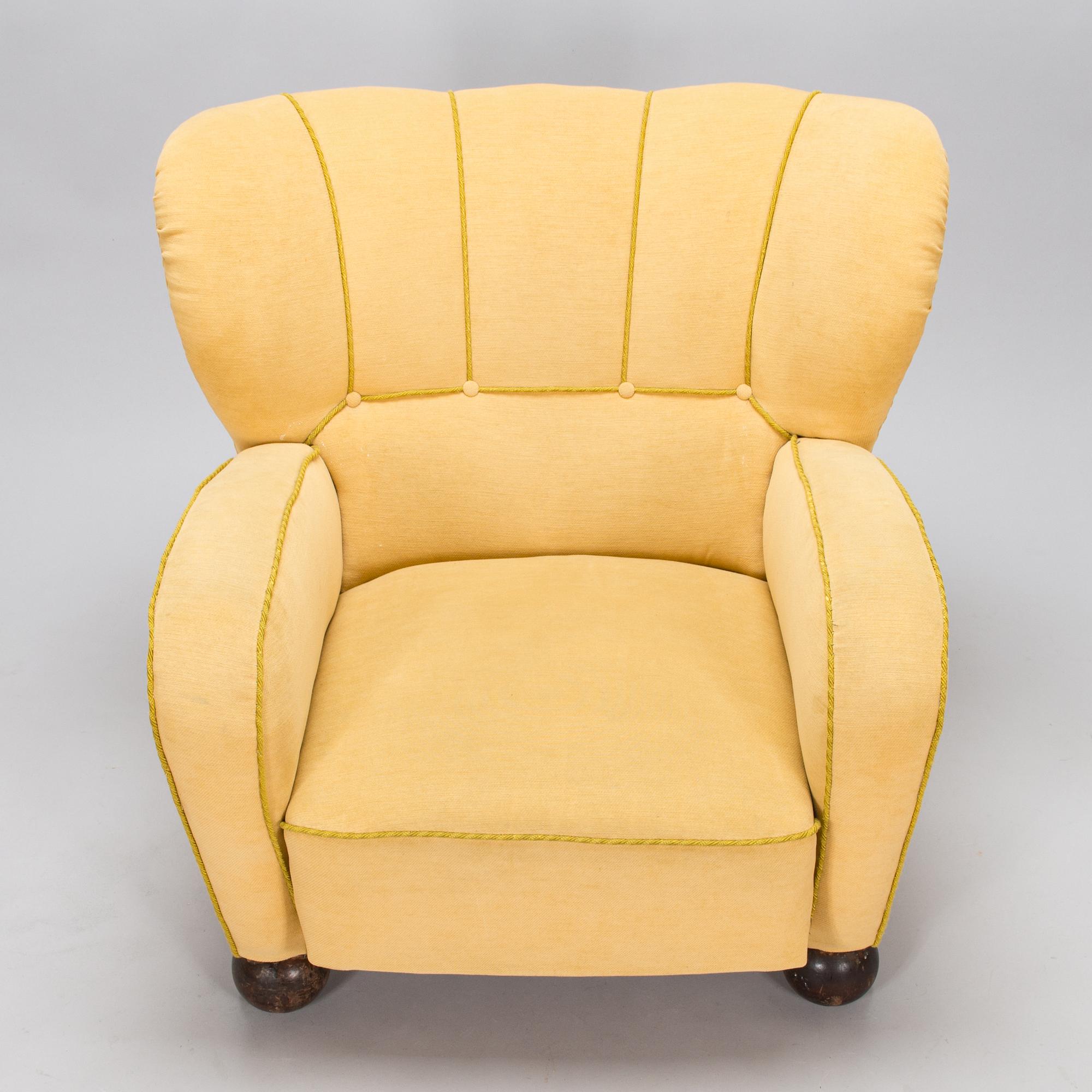 Märta Blomstedt, an 'Aulanko-model' armchair. Designed in 1939.