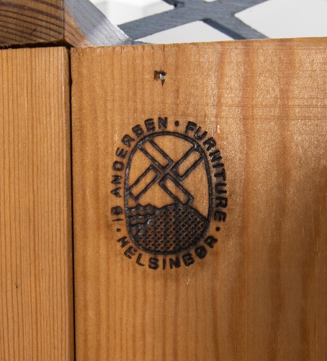 Corner cabinet, K.A. Roos, Helsingborg, second half of the 20th century.