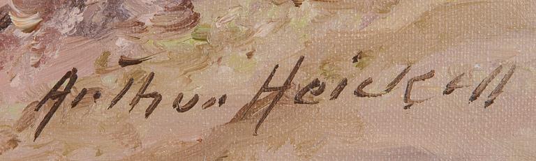 Arthur Heickell, Maisema.