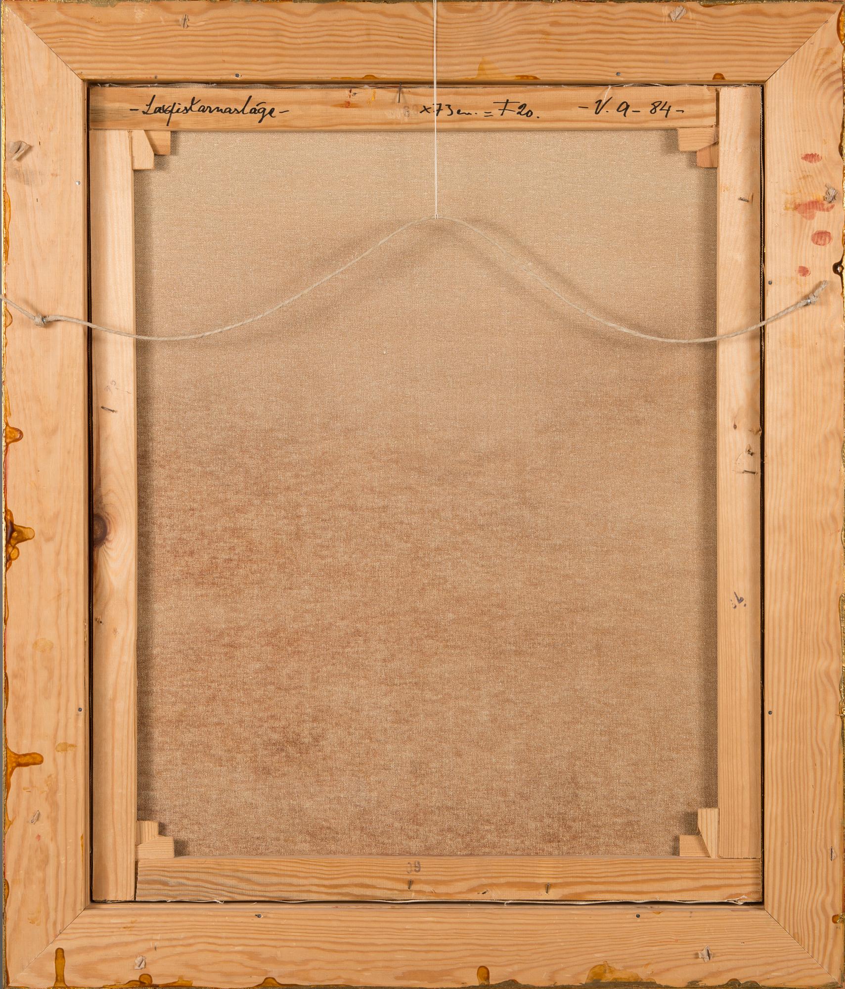 VEIKKO AALTONA, oil on canvas, signed and dated -84.