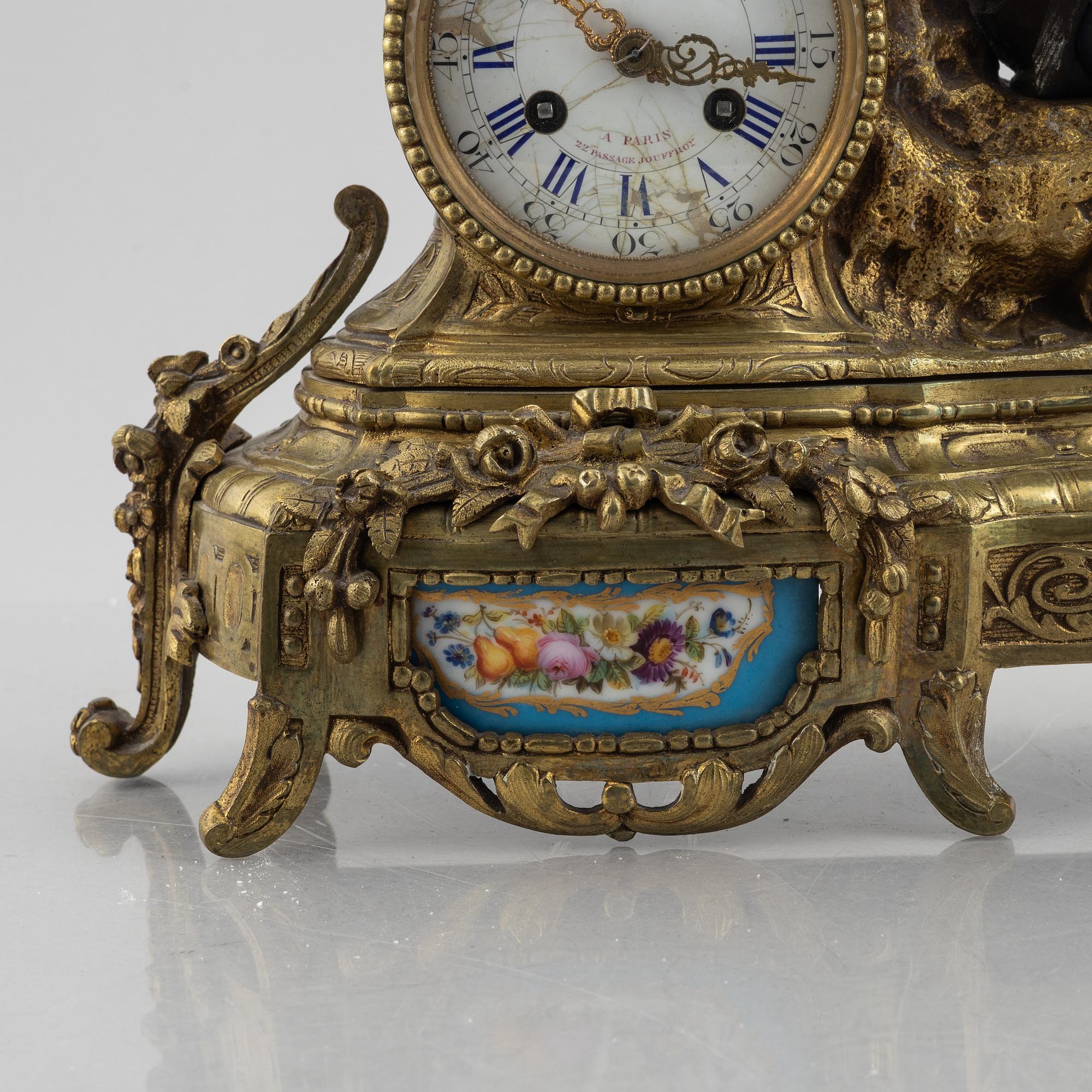 Bordspendyl, Frankrike, 1800-talets andra hälft.