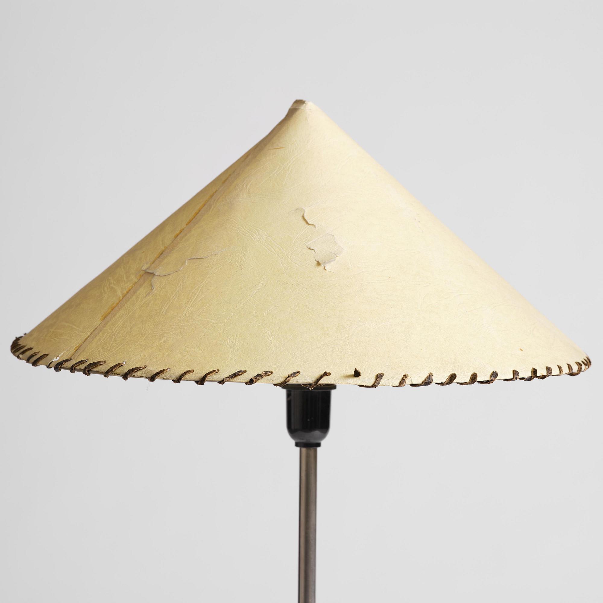 Harald Notini, a floor lamp model 15212, Arvid Böhlmarks Lampfabrik, Stockholm, 1930s.