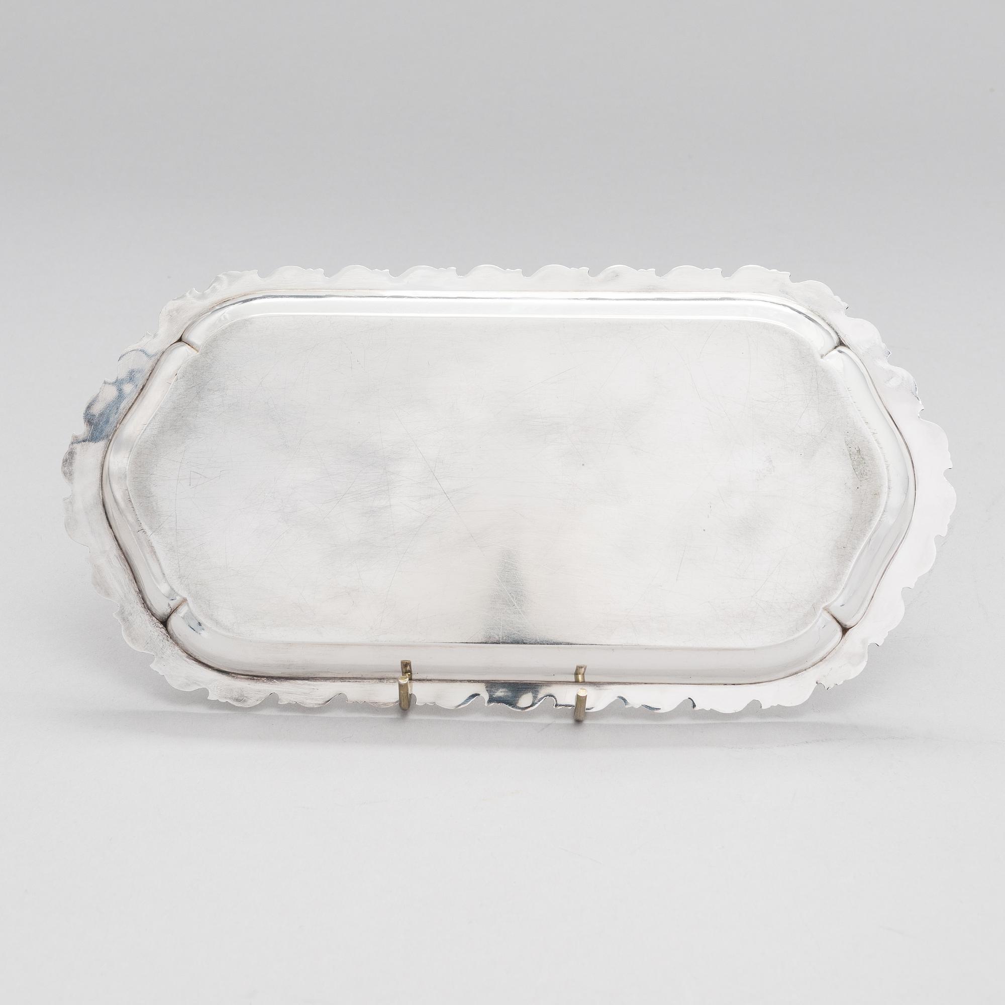 A 4-piece silver coffee set, Finland 1957-62.