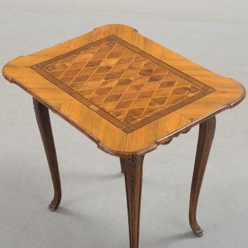 A mid 18th century rococo table.
