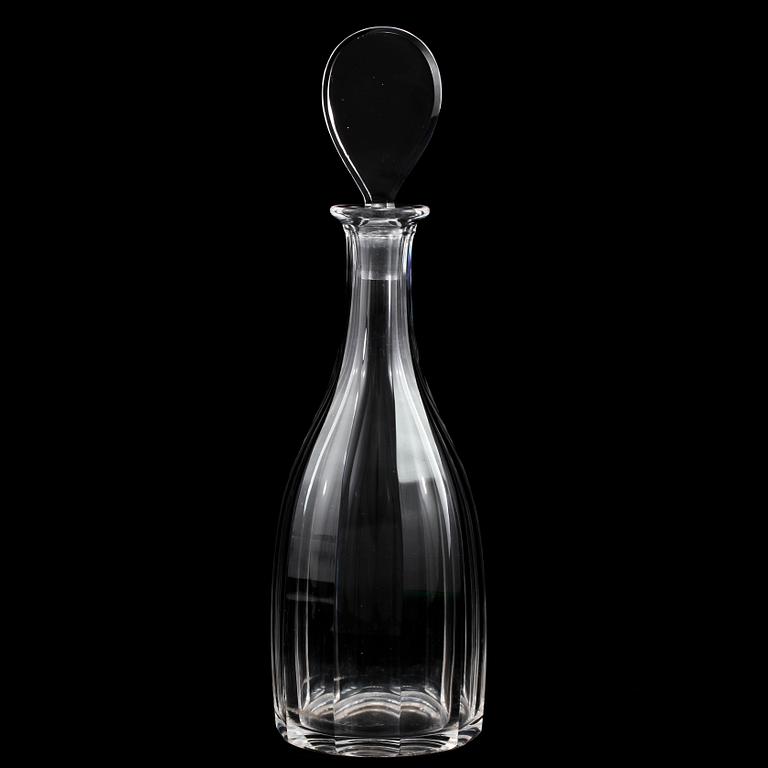 KARAFF, glas, "Karlberg", Elis Bergh, Kosta, 1900-talets andra hälft. .