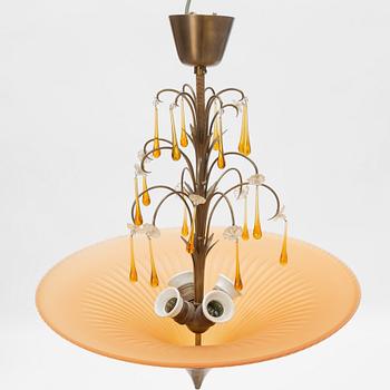 Harald Notini, taklampa, modell "6461", AB Arvid Böhlmarks Lampfabrik, 1929-35.