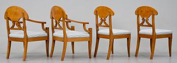 STOLAR, 4 ST, Karl Johan, 1800-tal.