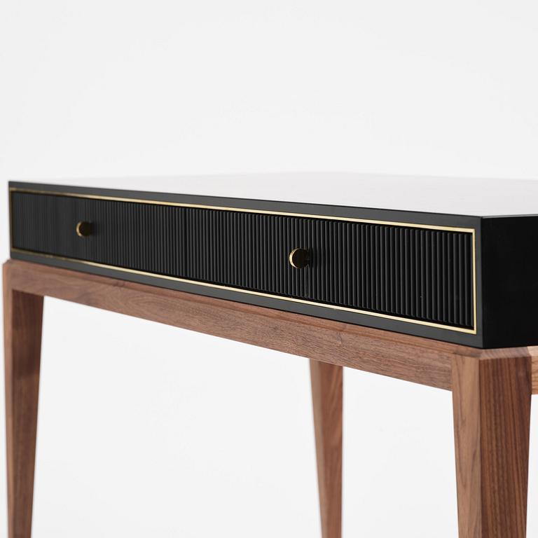 Attila Suta, a writing desk, executed in his own studio, Stockholm, 2025.